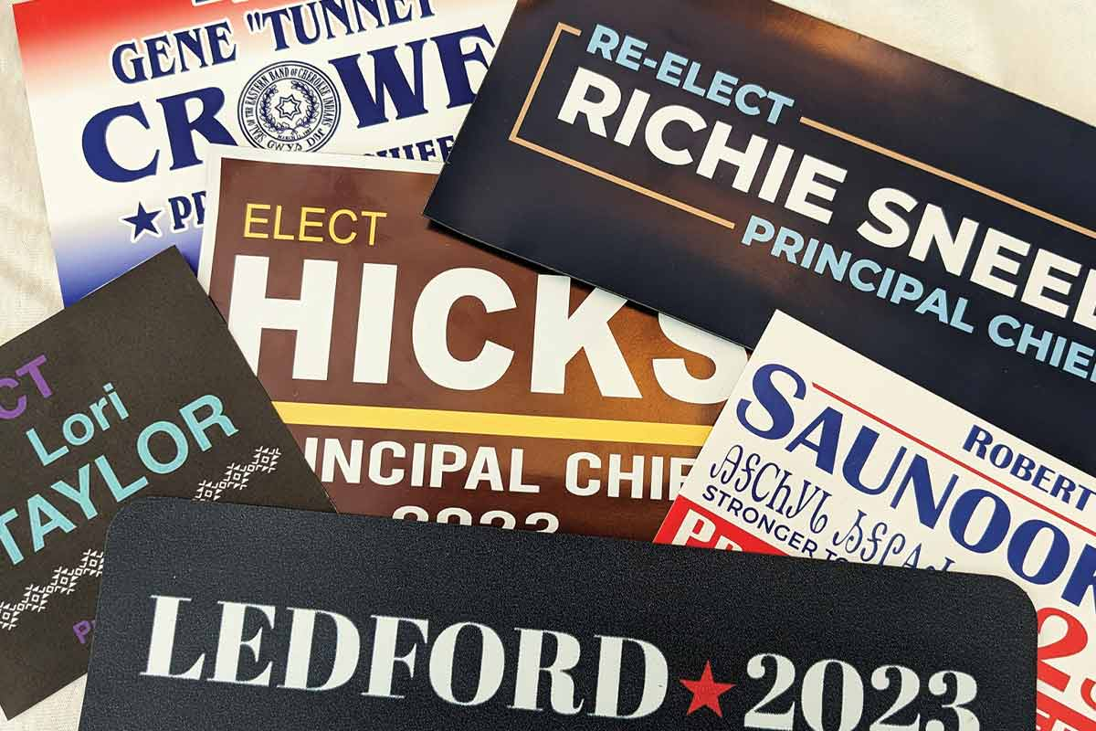 Former Chief Hicks to face Sneed in Cherokee’s September election
