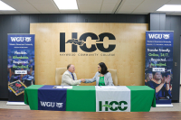 HCC signs transfer agreement with Western Governors University