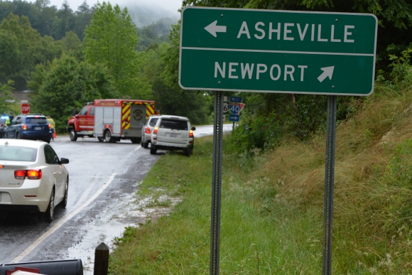 Interstate 40&#039;s westbound lanes in Haywood County are now closed indefinitely.