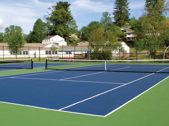 Tennis courts get makeover at Lake Junaluska