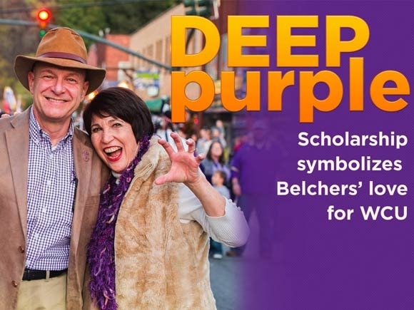 Leading by example: WCU chancellor, wife give $1.23 million for scholarships, reflect on Catamount identity