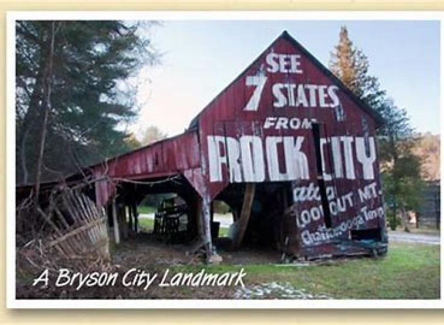 Significance of iconic Rock City Barn in Bryson City