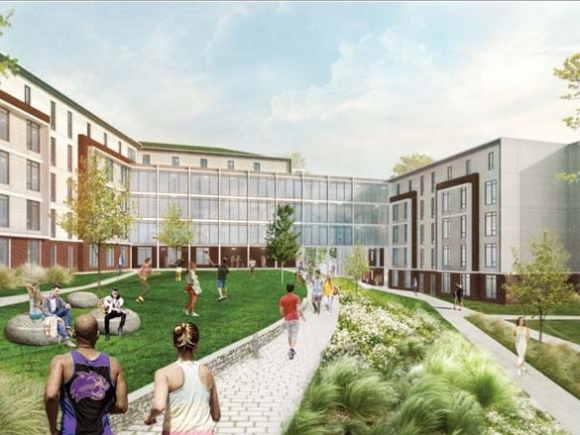 Residence hall, parking deck projects move forward at WCU