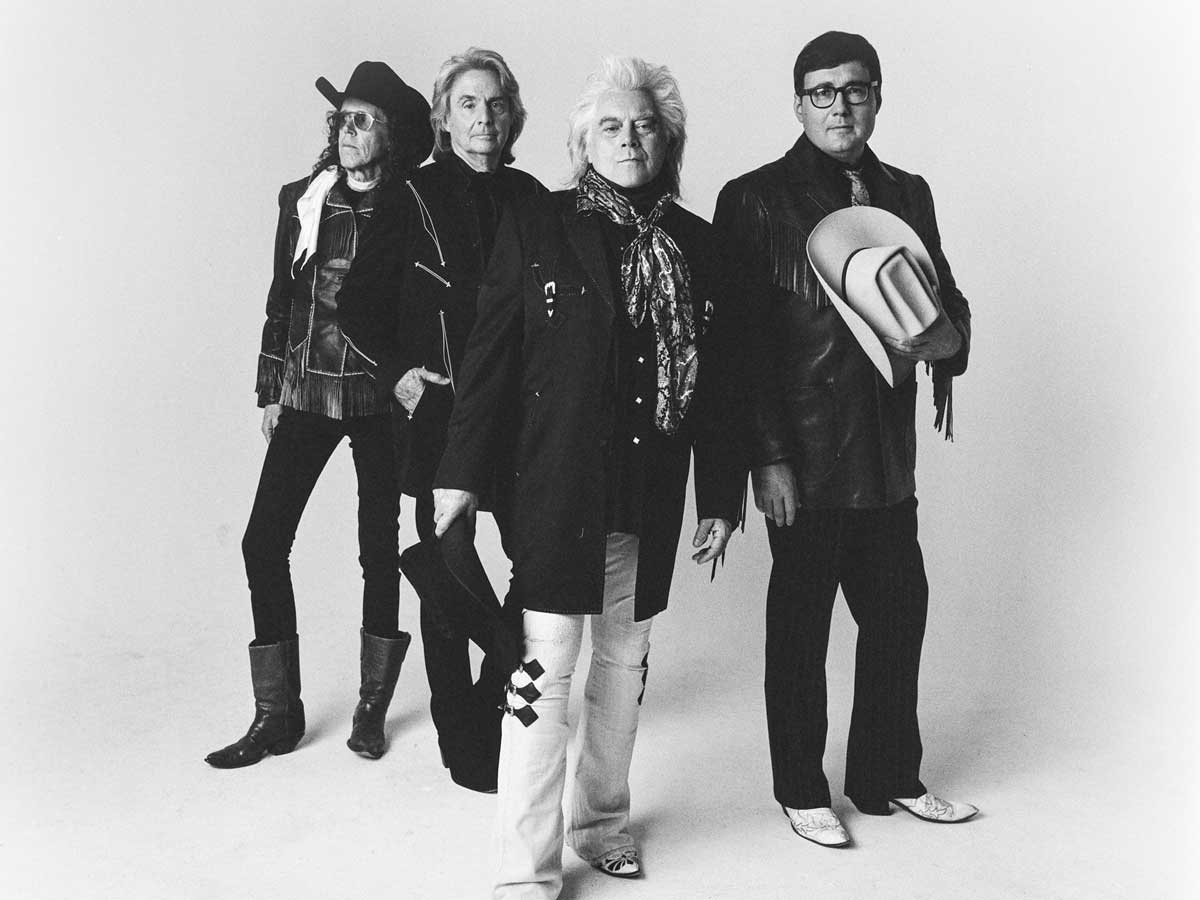 Marty Stuart &amp; His Fabulous Superlatives. Stuart (center) will perform on Sept. 24 in Asheville. (Photo courtesy of Marty Stuart)