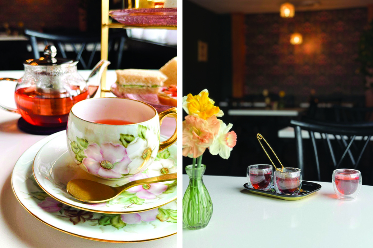 Tea at Crown &amp; Thistle Tea Room.