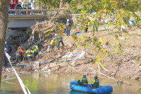 Putting in the work: Responders of all stripes converge on Haywood County following Helene