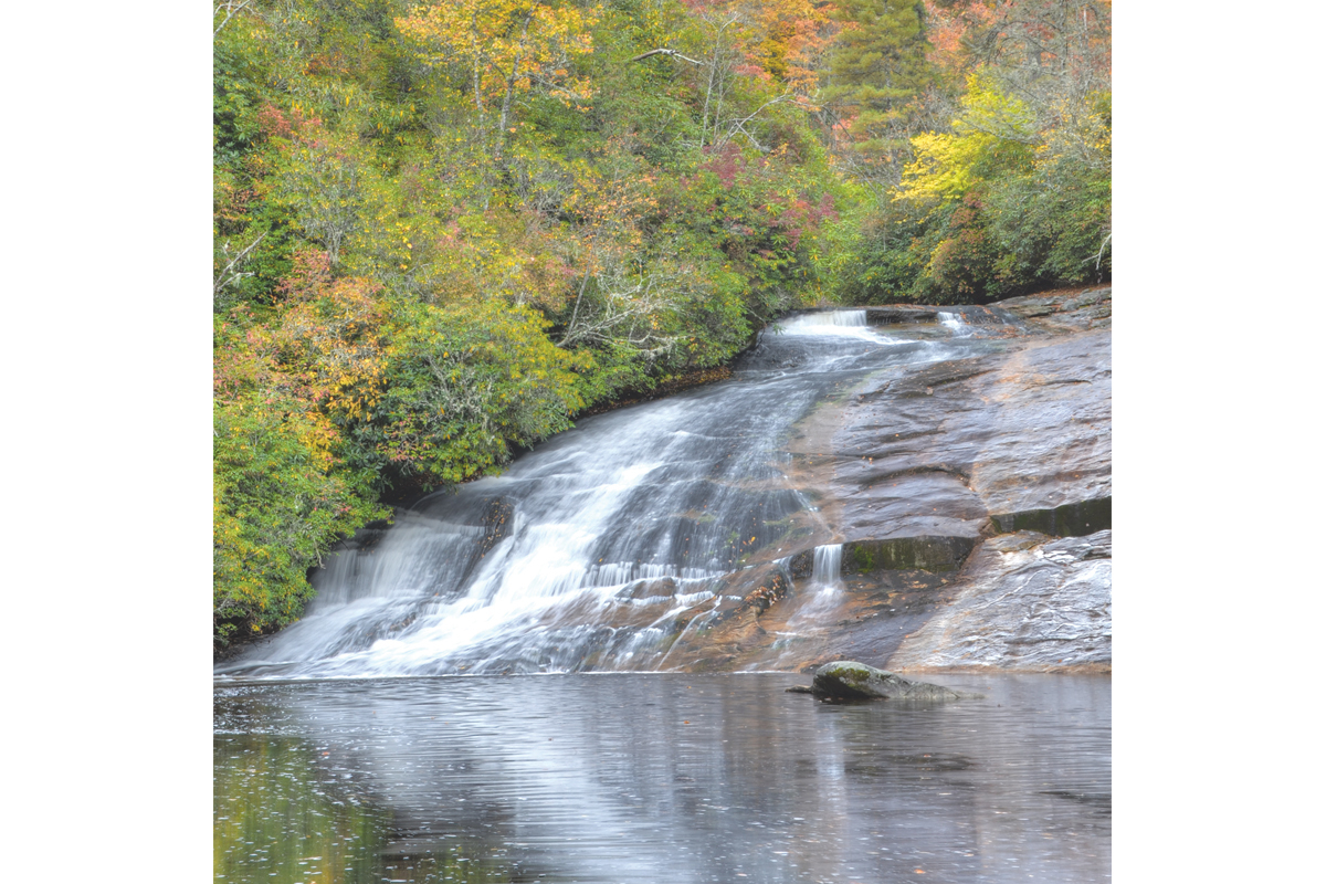 Jawbone Falls in Panthertown Valley. File photo