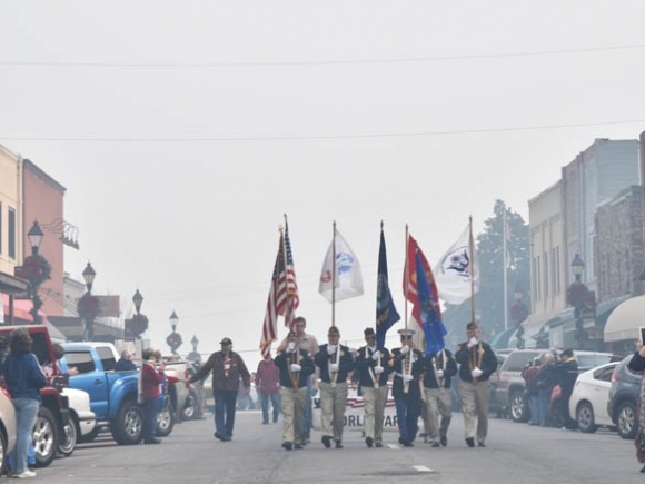 Arson suspected in WNC fires; Smoke and fear hang over Franklin Veterans Day celebration