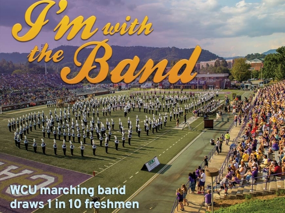 ‘The band that changes people’s lives’: WCU marching band a motivator for enrollment