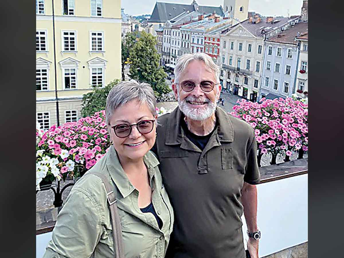 Haywood County residents Donna and John Culp are helping humanitarian effort of Bomb Techs Without Borders. Attend the Ukrainian Fundraiser Oct. 31 at Maggie Valley Club and hear about their work. Donated photo