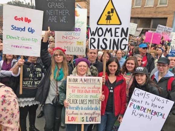 WNC marches for women’s rights