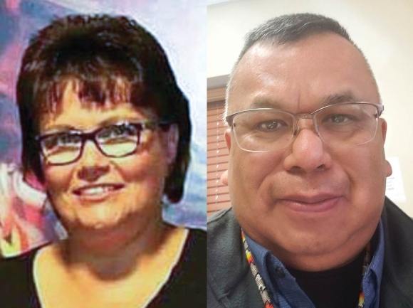 Gloria “Punkin” Griffin (left) and Sam "Frell" Reed