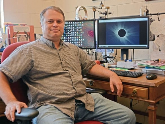Roller coaster in the sky: Solar eclipses inspire awe and enchantment for WCU professor