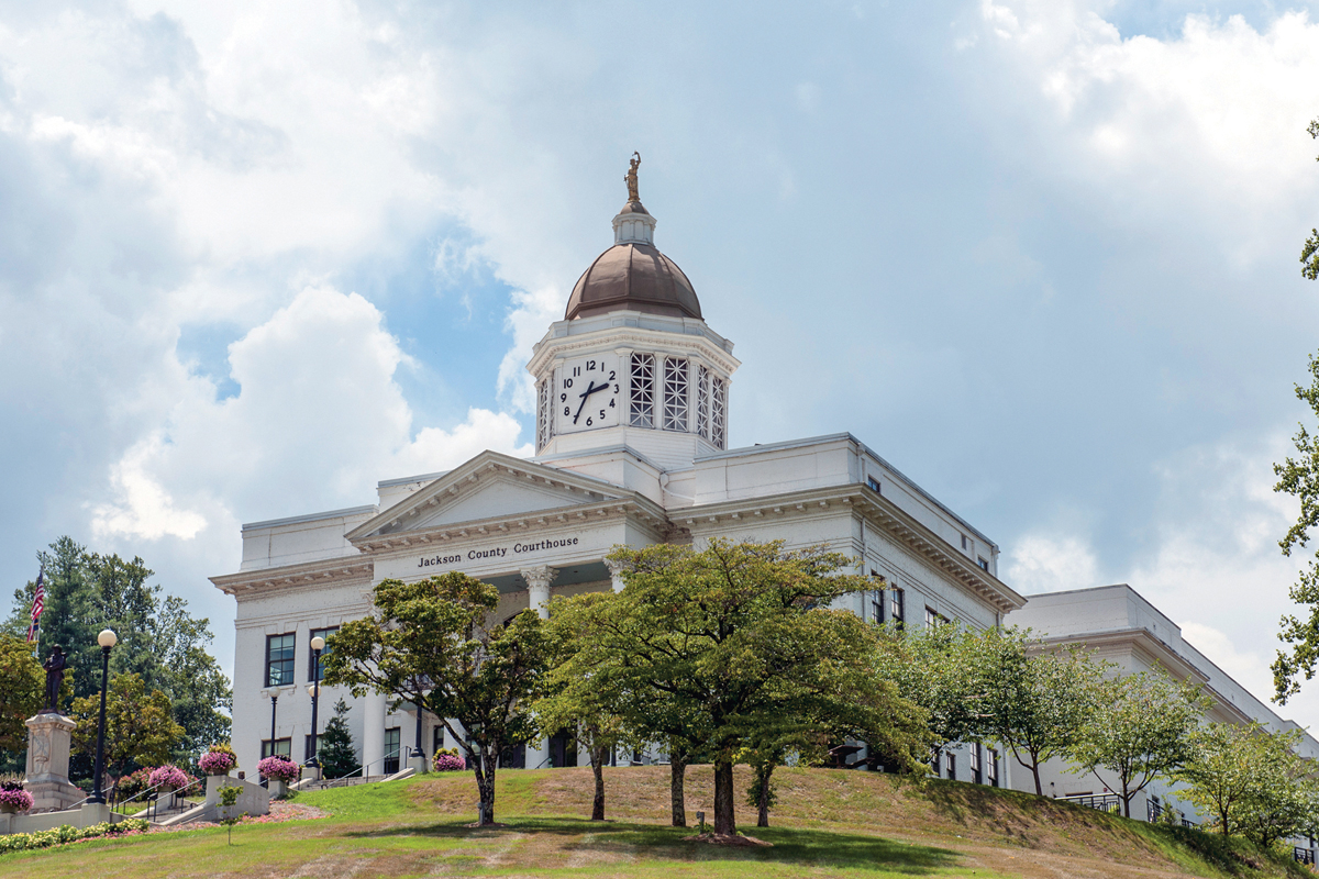 The Historic Jackson County Courthouse. File photo