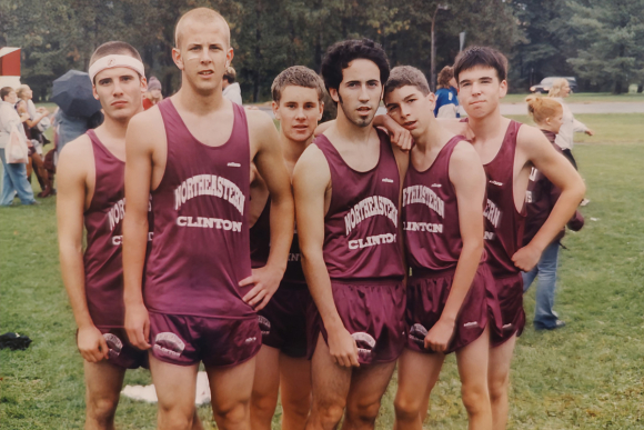 The 2002 NCCS cross-country team. File photo