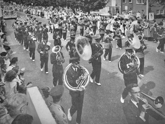 Even 40 years before this September, 1946 photo, Canton’s Labor Day parade had made memories for thousands of spectators in Haywood County. The Log photo