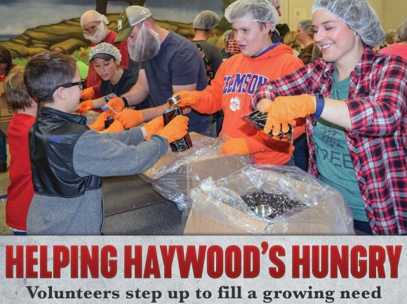 Generosity Feeds Haywood: Volunteers package 11,000 meals for homeless students