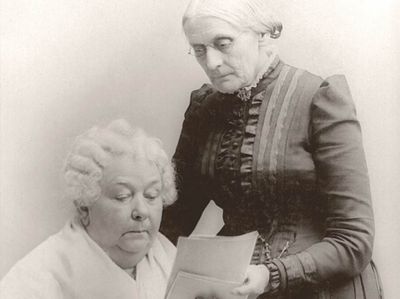 Suffragists Elizabeth Cady Stanton (left) and Susan B. Anthony played a pivotal role in passage of the 19th Amendment. Wikimedia photo