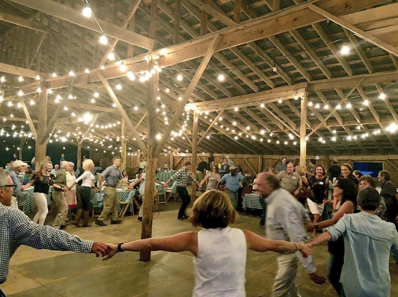 The square dancing takes off in Fairview. Donated photo