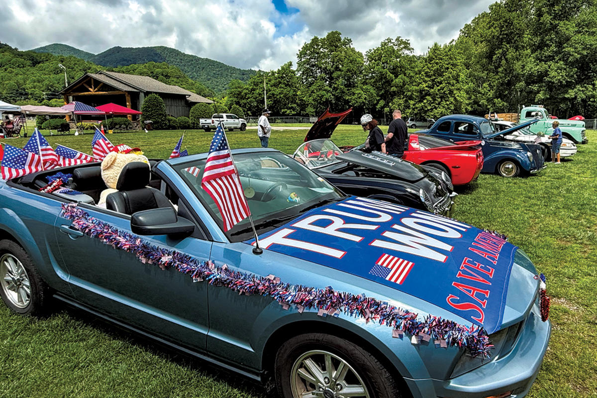 The event featured a car show with an award given for the most patriotic entry. Kyle Perrotti photo