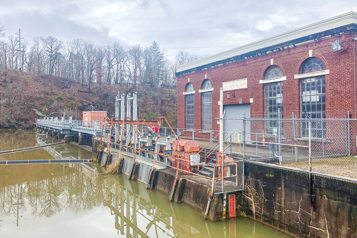 Lake Emory Dam.