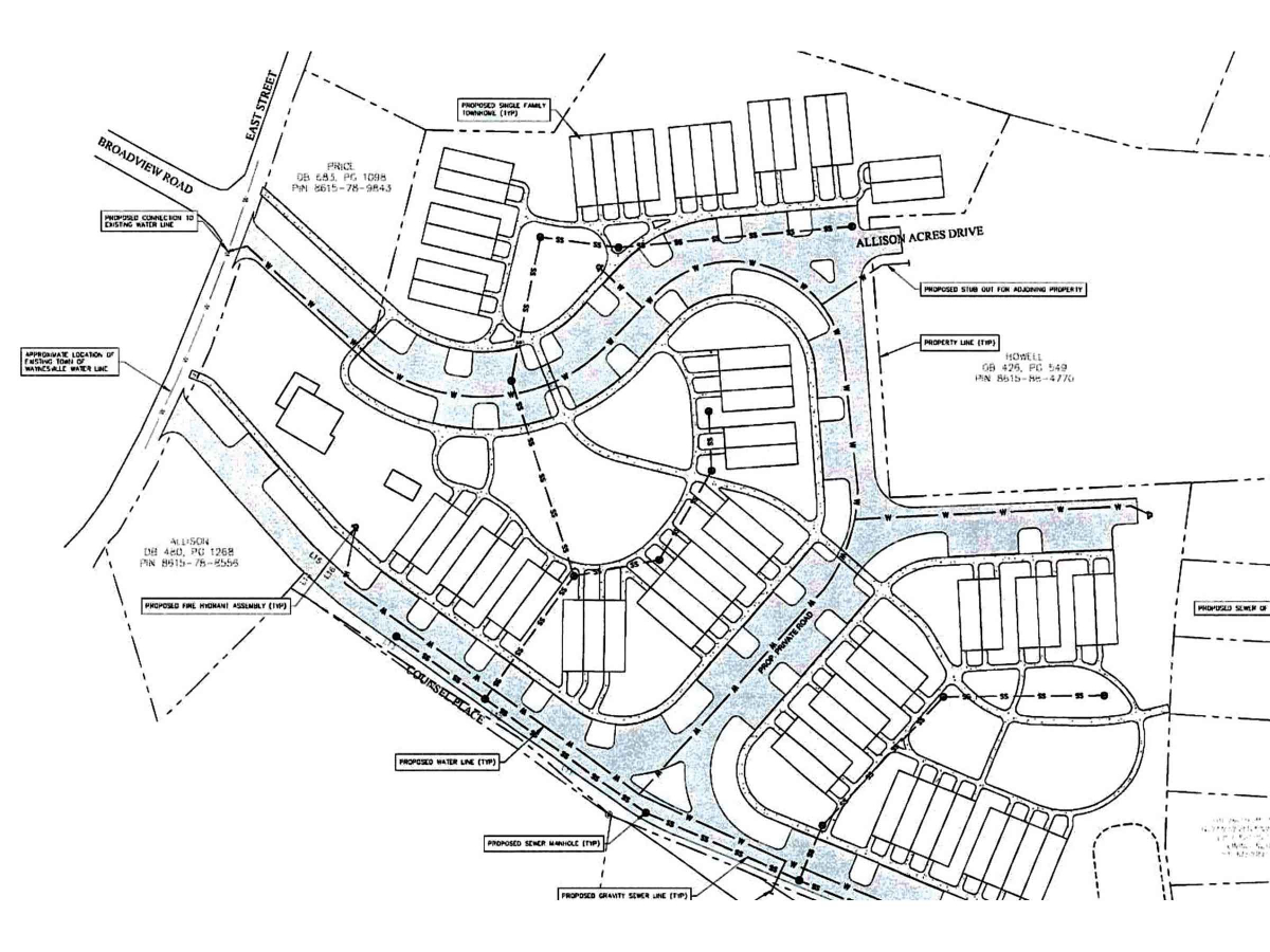 Construction is expected to begin soon on 59 units in Waynesville. Town of Waynesville photo