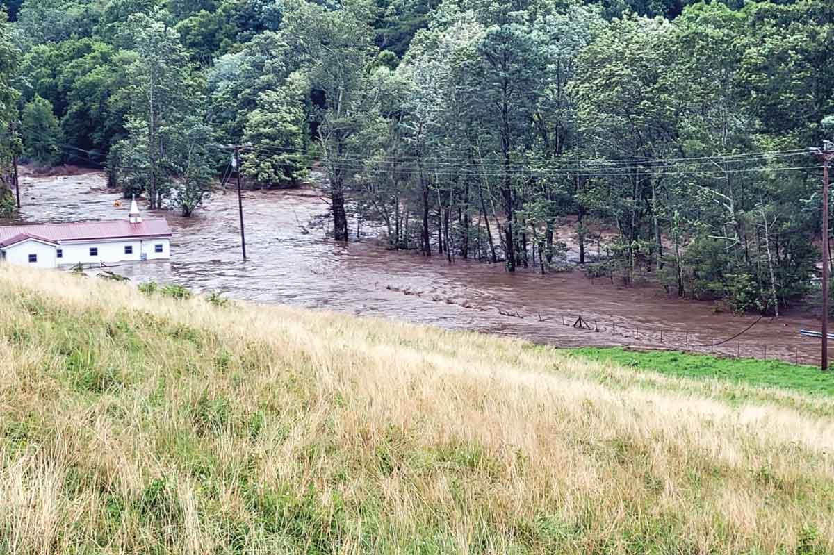 The consequences of deadly flooding in Haywood County in 2021 are still being felt. File photo