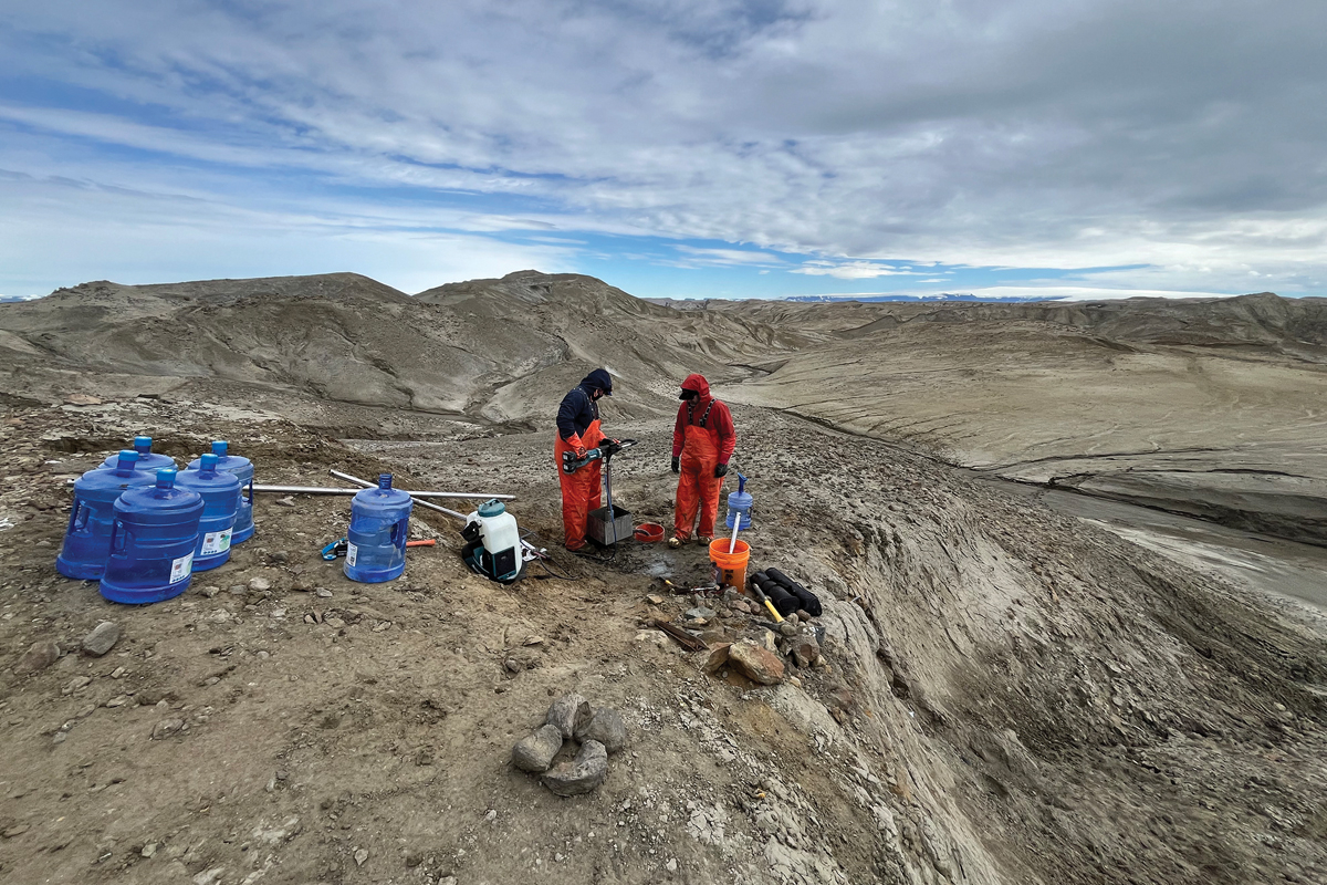 WCU professor’s Antarctic research explores origins of mass extinction
