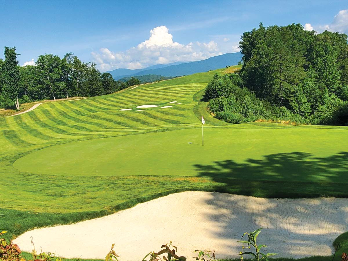 The 18-hole course at Sequoyah National Golf Club in Cherokee completed a bunker renovation and regrassing project in 2020. File photo 