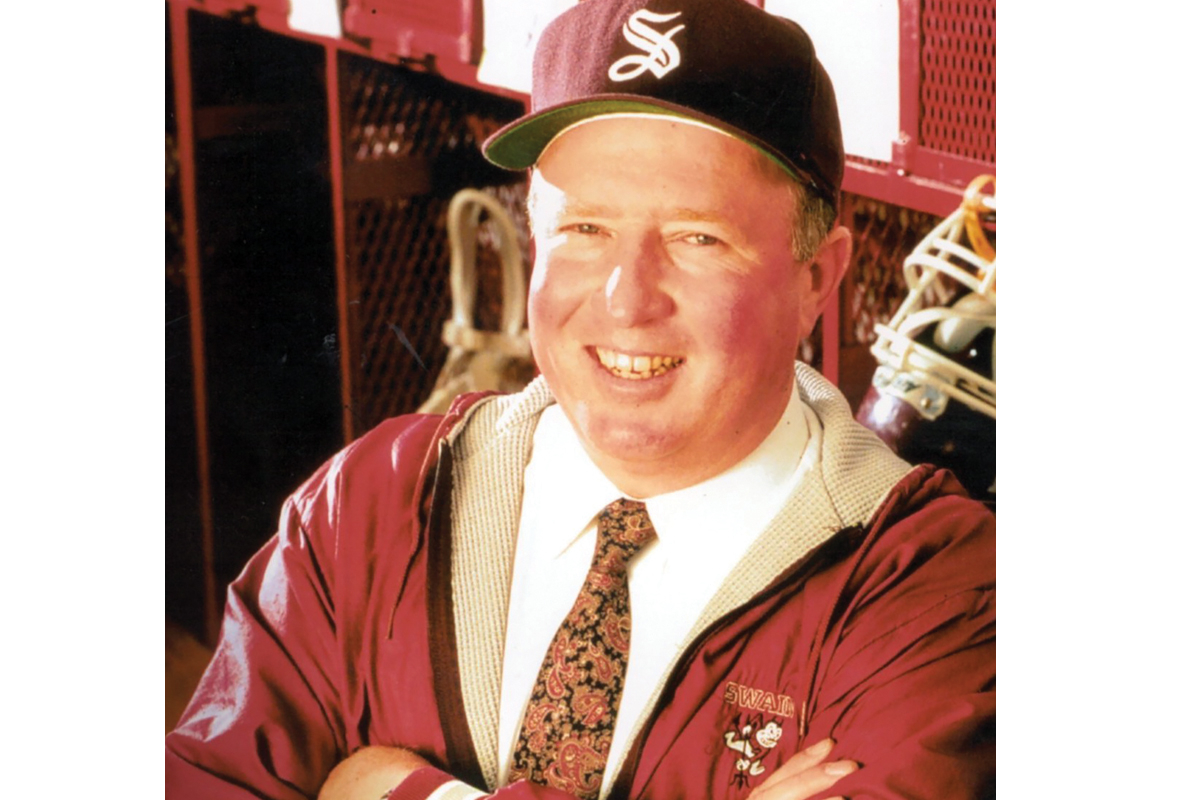 Boyce Deitz coached the Swain County Maroon Devils football team 1977-1997. Swain High School Athletics photo