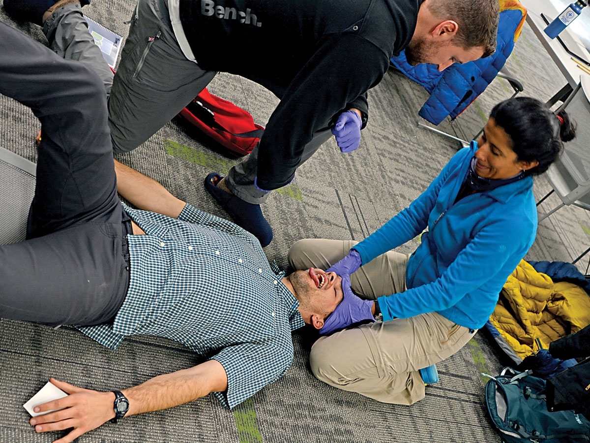 Prepare for backcountry emergencies