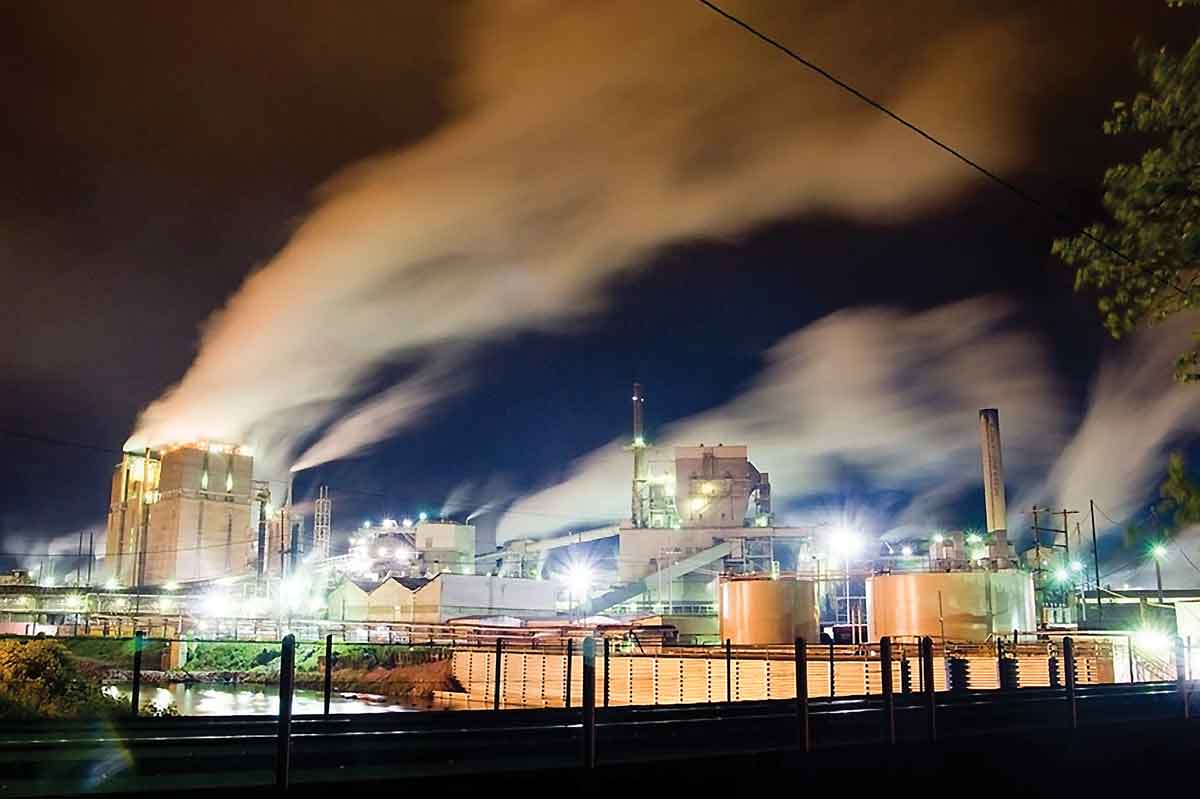 The Pactiv-Evergreen paper mill in Canton has announced that it will close in the second quarter of this year, a move that will eliminate about 1,000 full-time jobs and affect untold hundreds of part-time and contract workers. Max Cooper photo
