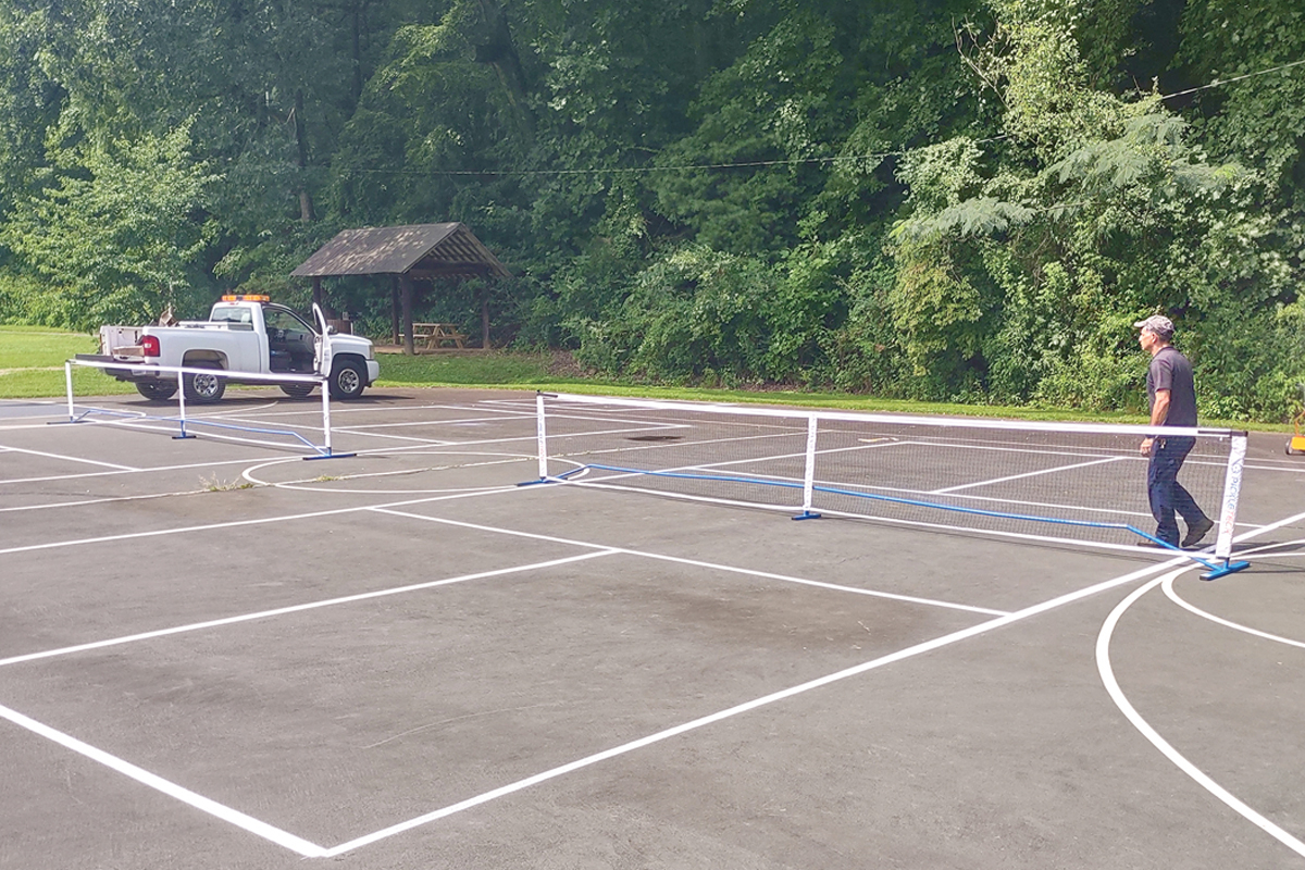 Franklin opens pickleball courts