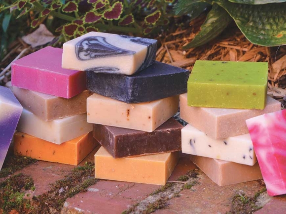 Specializing in an array of specialized skin remedies, Green Orchid’s flagship product is its wide-array of homemade soaps. (photos: Garret K. Woodward)