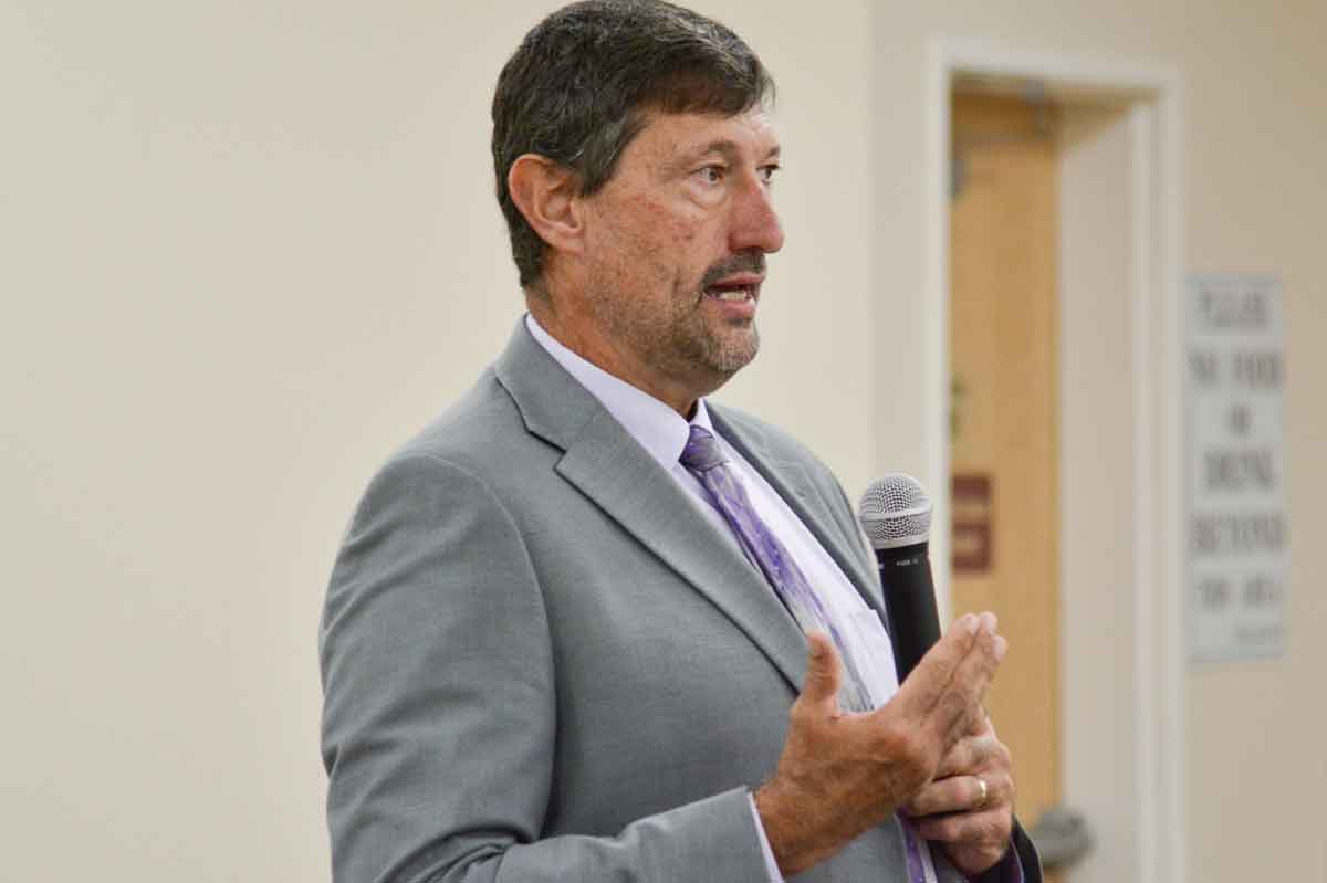 Rep. Mark Pless (R-Haywood) remains adamant that rural areas need more medical care providers. Cory Vaillancourt photo