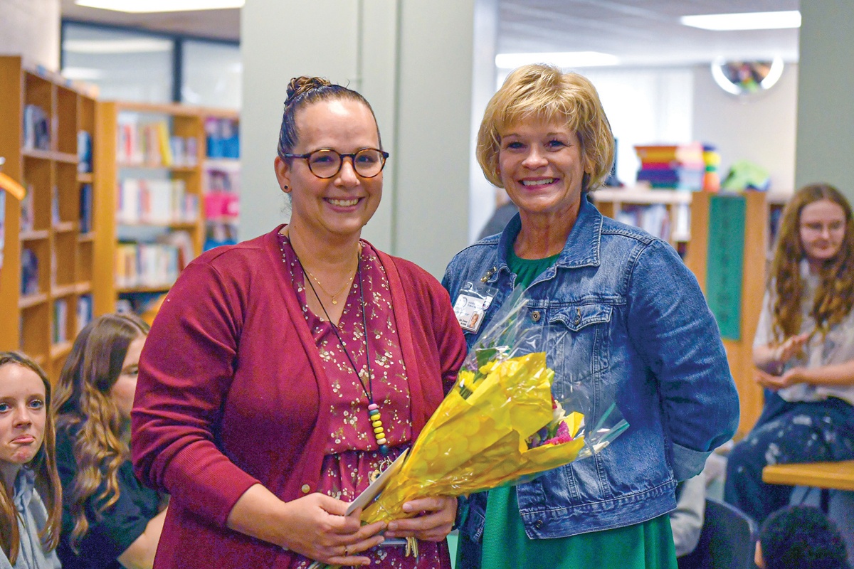 Blue Ridge School Principal Kheri Cowan was named Jackson County Principal of the Year. Donated photo