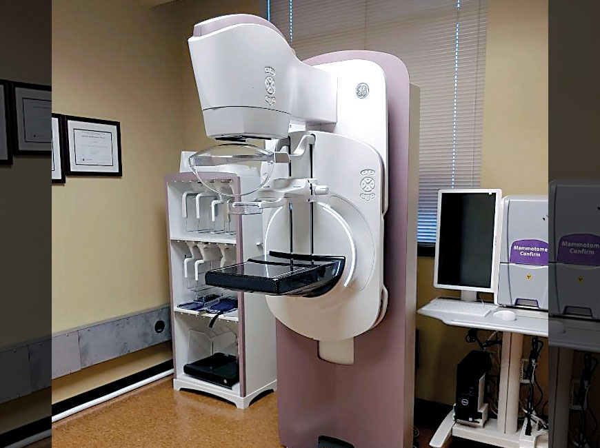 Harris Regional Hospital in Sylva now has 3D mammography technology for breast cancer screenings. Donated photo
