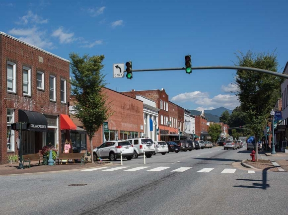 Downtown Sylva. Joe Pellegrino photo