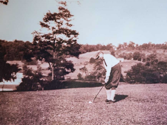 William Oliver was 12 years old when he arrived by train from Georgia, crossed Lake Junaluska by boat and spent the summer of 1919 collecting fees at the Lake Junlauska Golf Course. Lake Junaluska photo