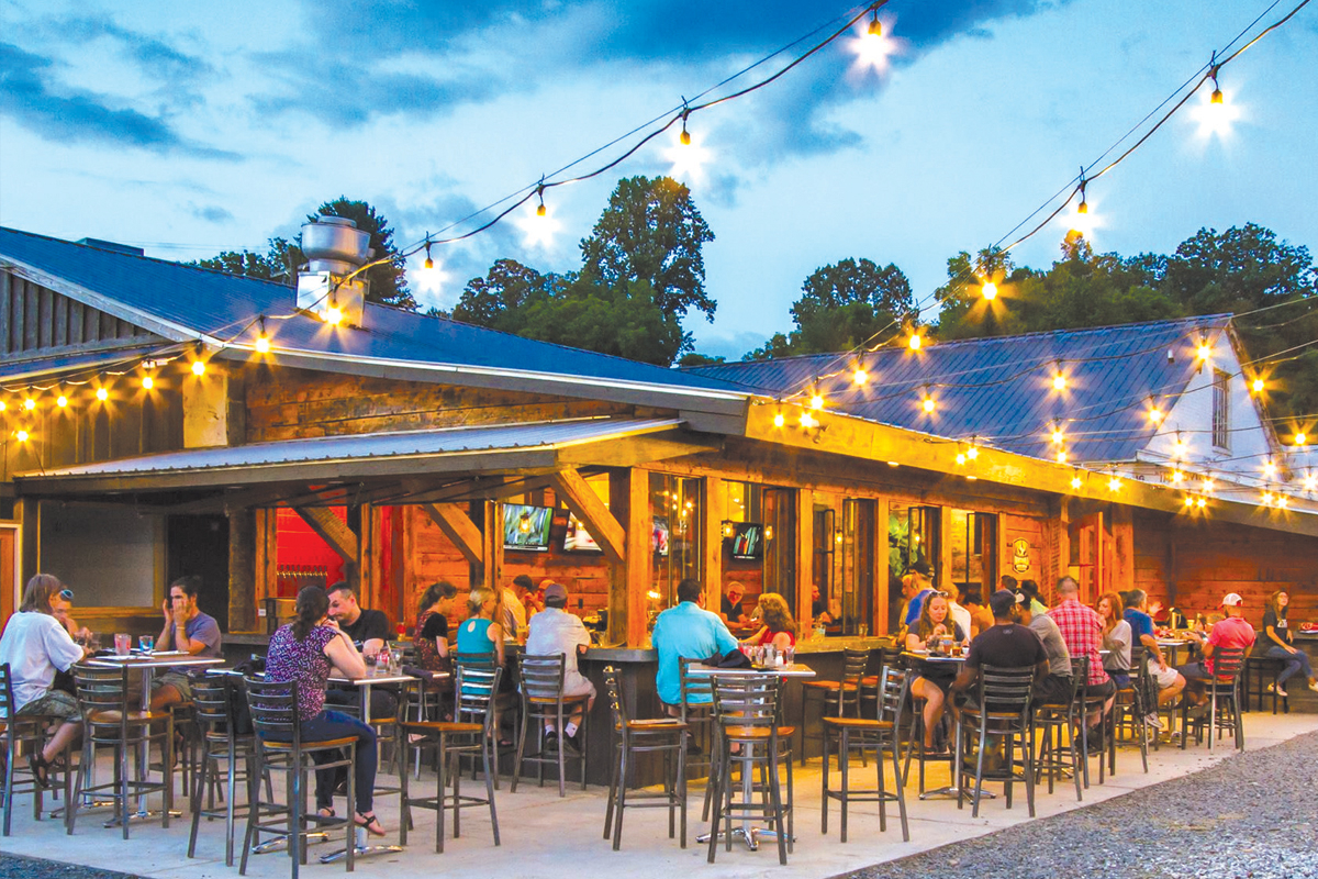 Taking over the former Nantahala Brewing Burger Bar property, Bryson City Brewing features craft ales and culinary treats. File photo