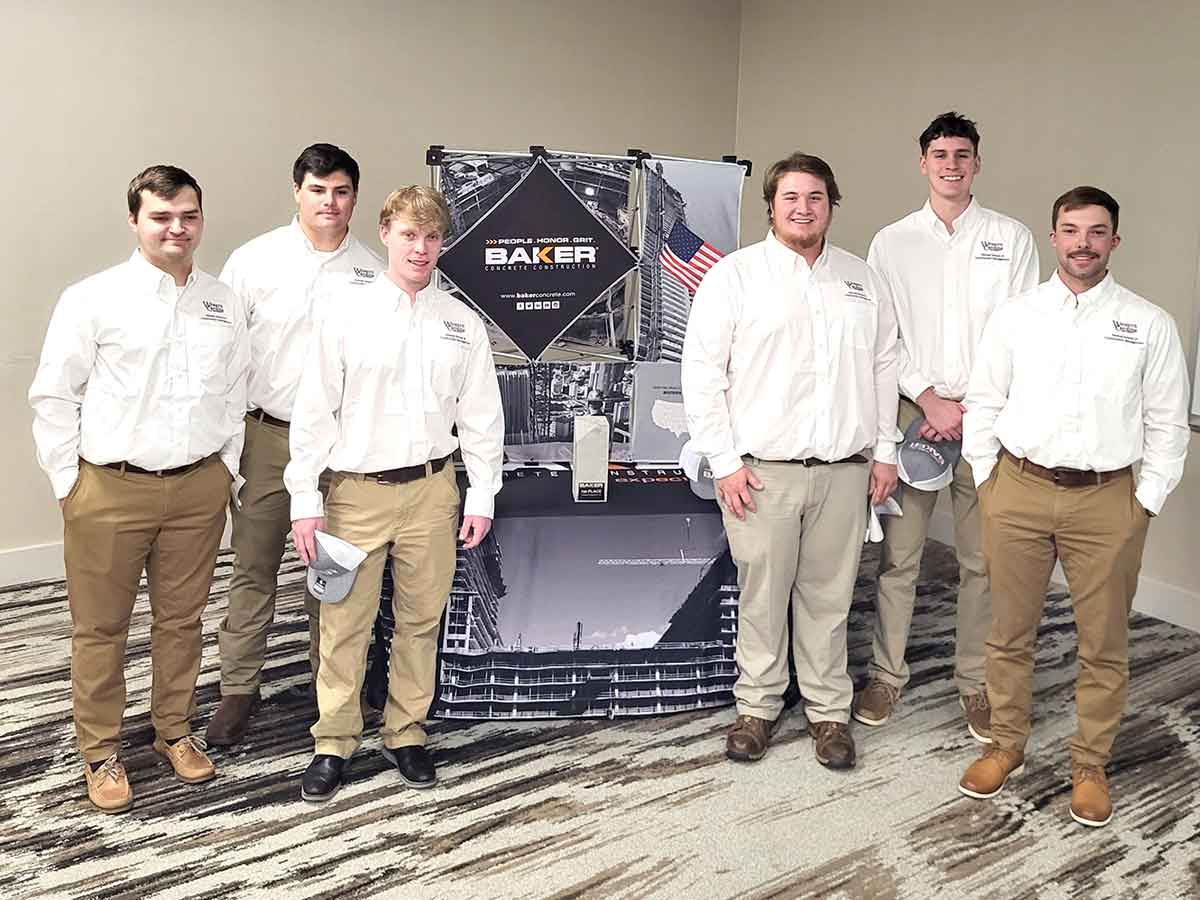 Team members Logan Fender, Lane Horton, John Brand, Jackson Parrott, Scout Schulhofer and Grayson Perkins competed in the open concrete category. 