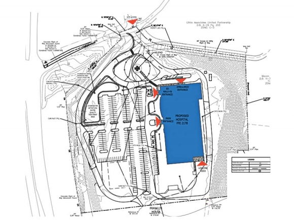 Officials with Angel Medical Center recently presented their plans for the replacement hospital set to be constructed off U.S. 441 in Franklin. 