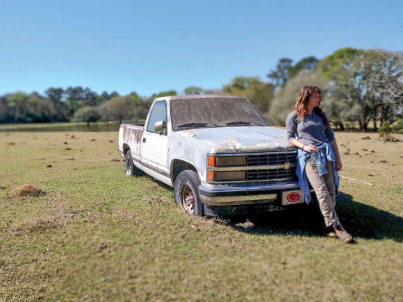 LD in the back field, Southwest Georgia. (photo: Garret K. Woodward)