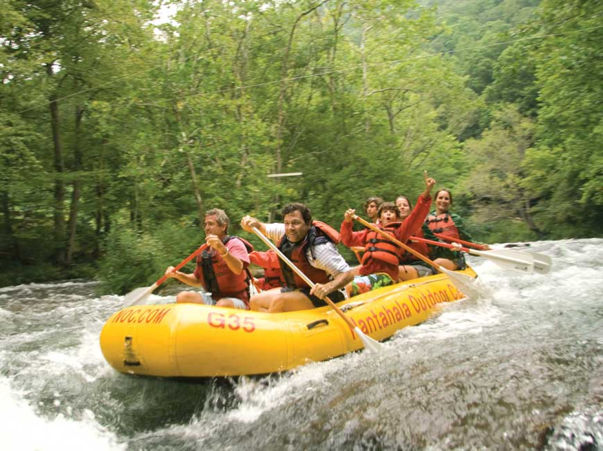 Go to raft guide school