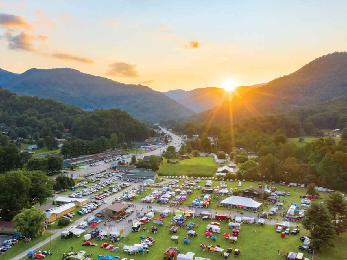  Festival ground fees are scheduled to increase beginning in 2023. Haywood TDA photo