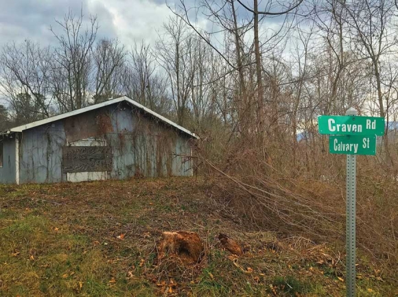 The building’s been torn down, but the proposed park still hasn’t been funded. Cory Vaillancourt photo