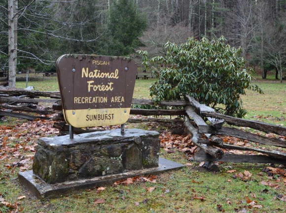 The first sawmill at Sunburst was located not far from where this sign is today. Cory Vaillancourt photo