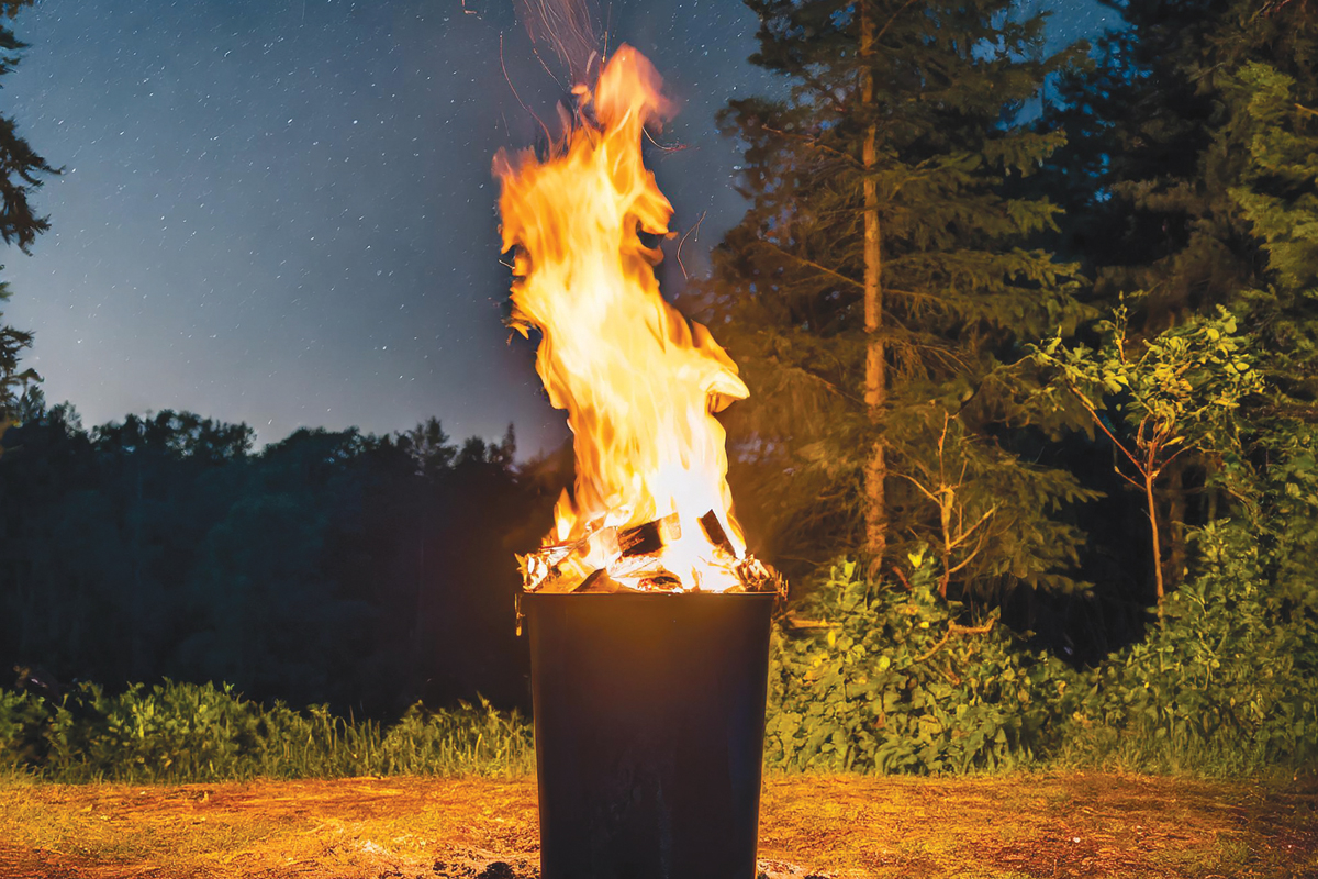 Reminder: burning trash is against state law