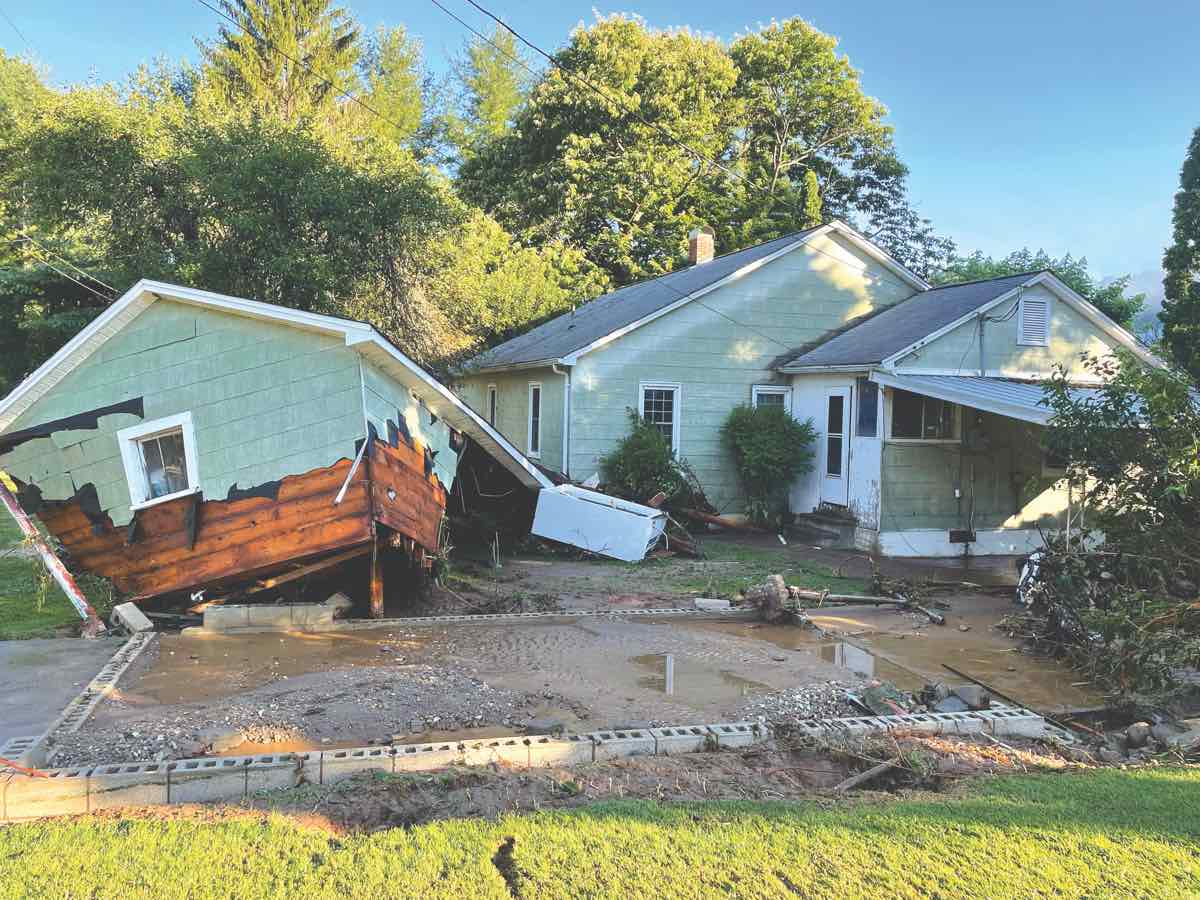 Devastating floods tore through eastern parts of the county on Aug. 17, 2021. File photo