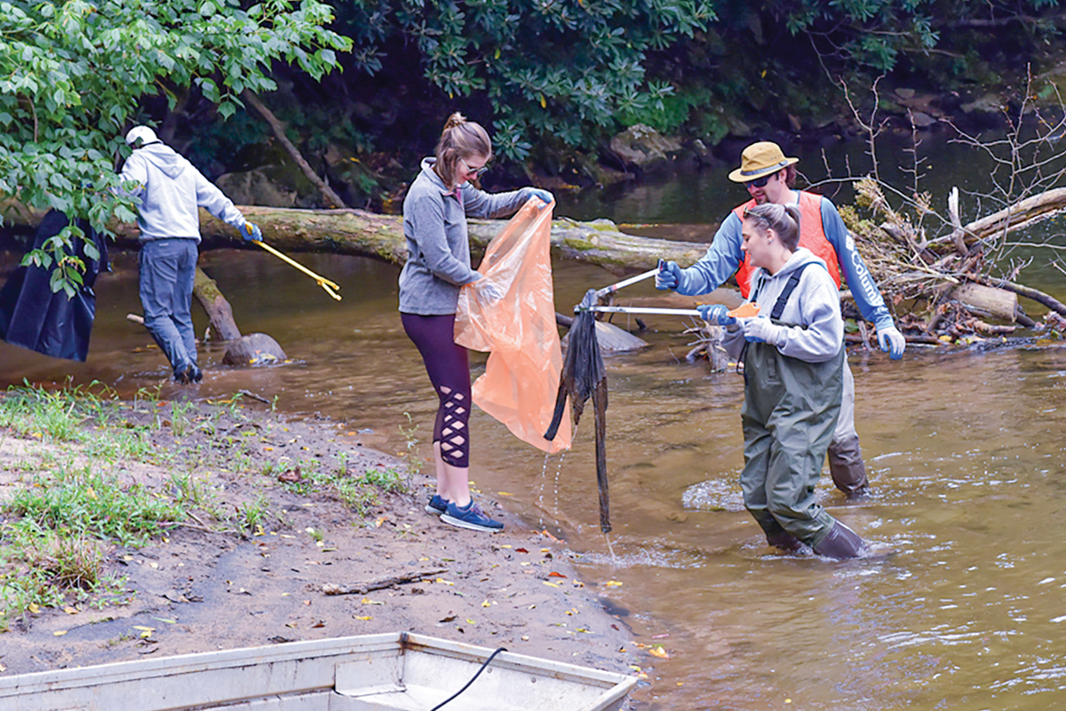 The Little Tennessee river is one of the most diverse freshwater habitats in the temperate world. Donated photo